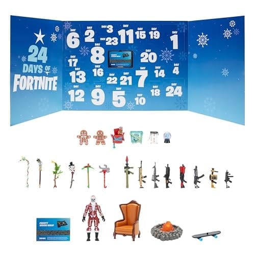 Jazwares Fortnite Calendrier de l'Avent Style 1