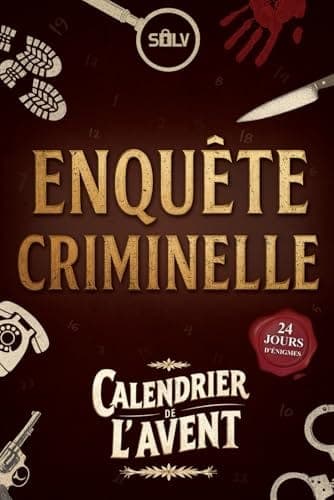 SOLV Calendrier de l'Avent Enquêtes Criminelles