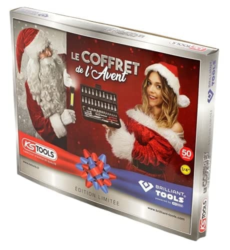 KS Tools Calendrier de l'Avent 50 Pièces