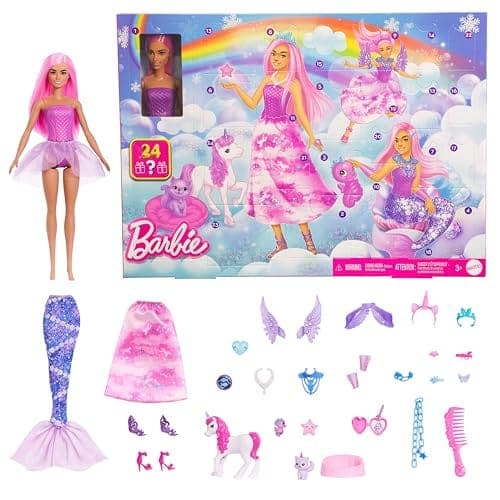 Barbie Calendrier de l'Avent avec poupée