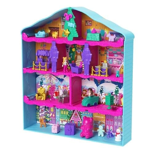 Polly Pocket Calendrier de l'Avent Maison en pain d'épices